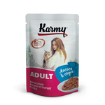 Корм для кошек Karmy 80г лосось в соусе