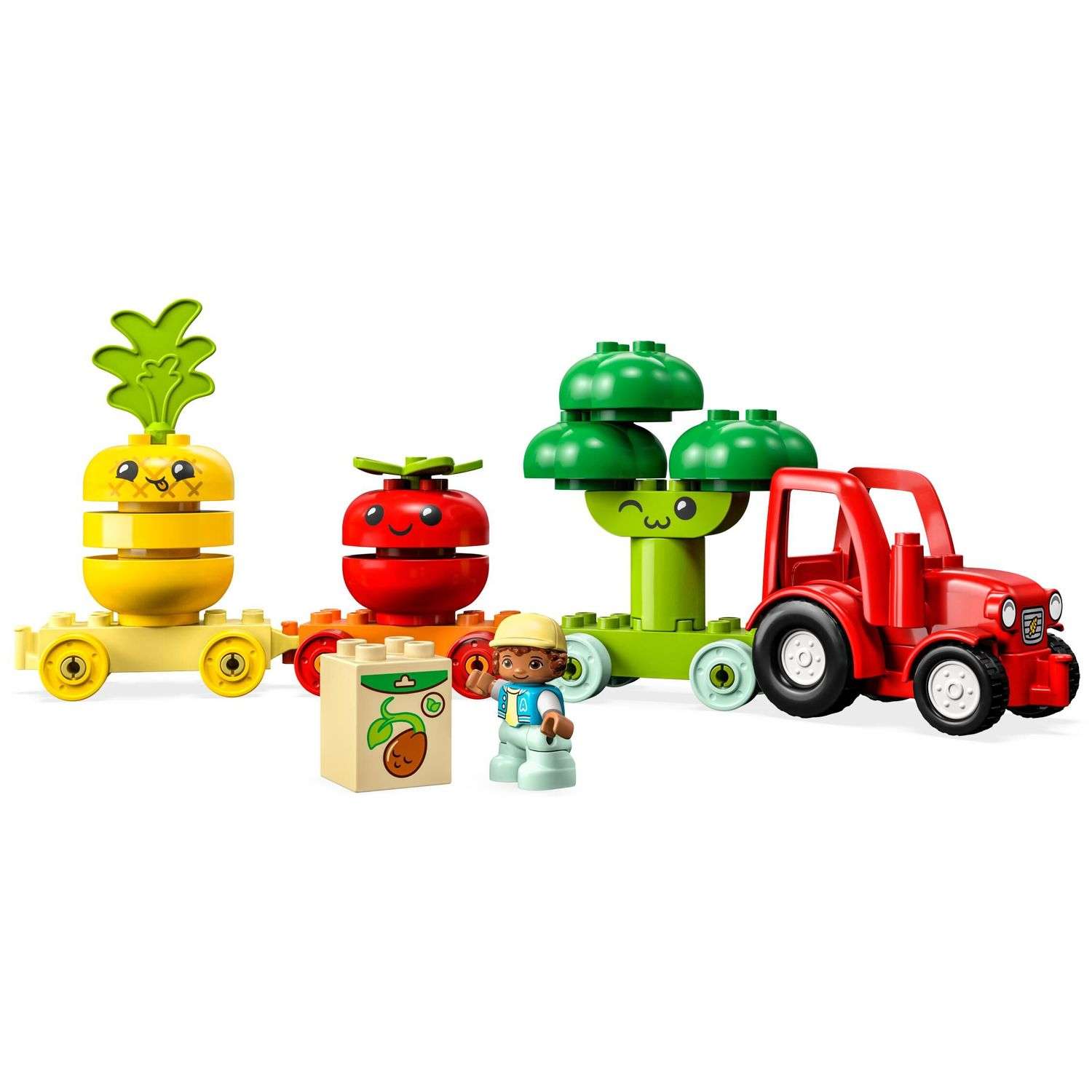 Конструктор LEGO DUPLO Fruit and Vegetable Tractor 10982 - фото 2