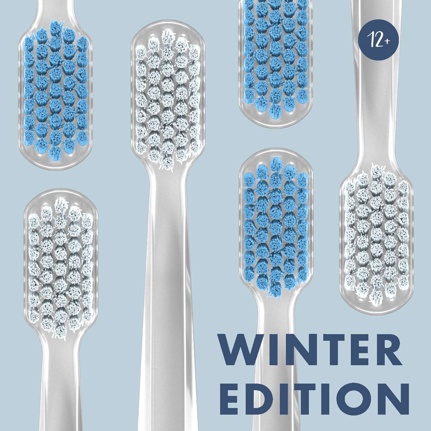 Набор зубных щеток 2шт Curaprox ultrasoft Duo Winter Special Edition - фото 12