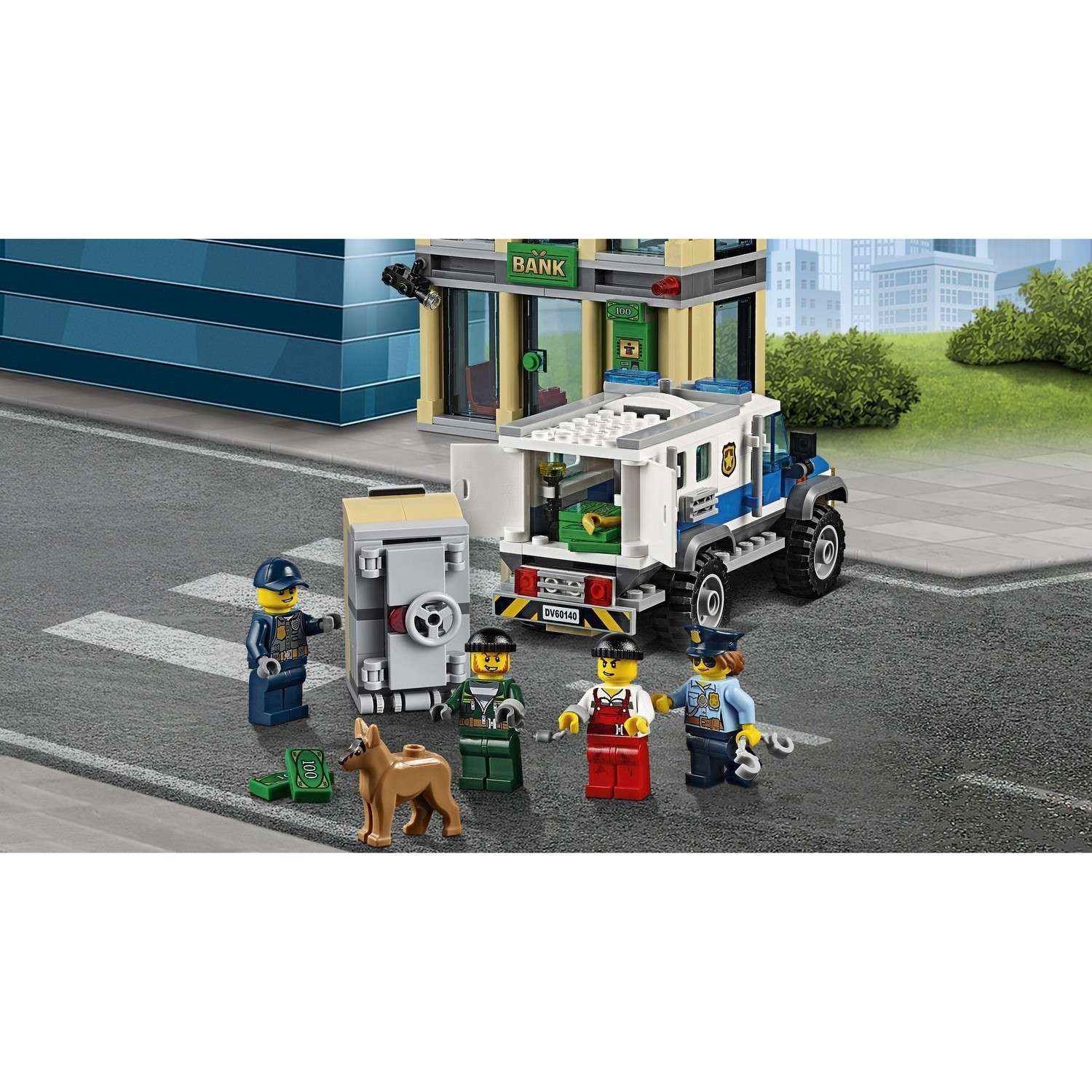 Конструктор LEGO City Police Ограбление на бульдозере (60140) - фото 10