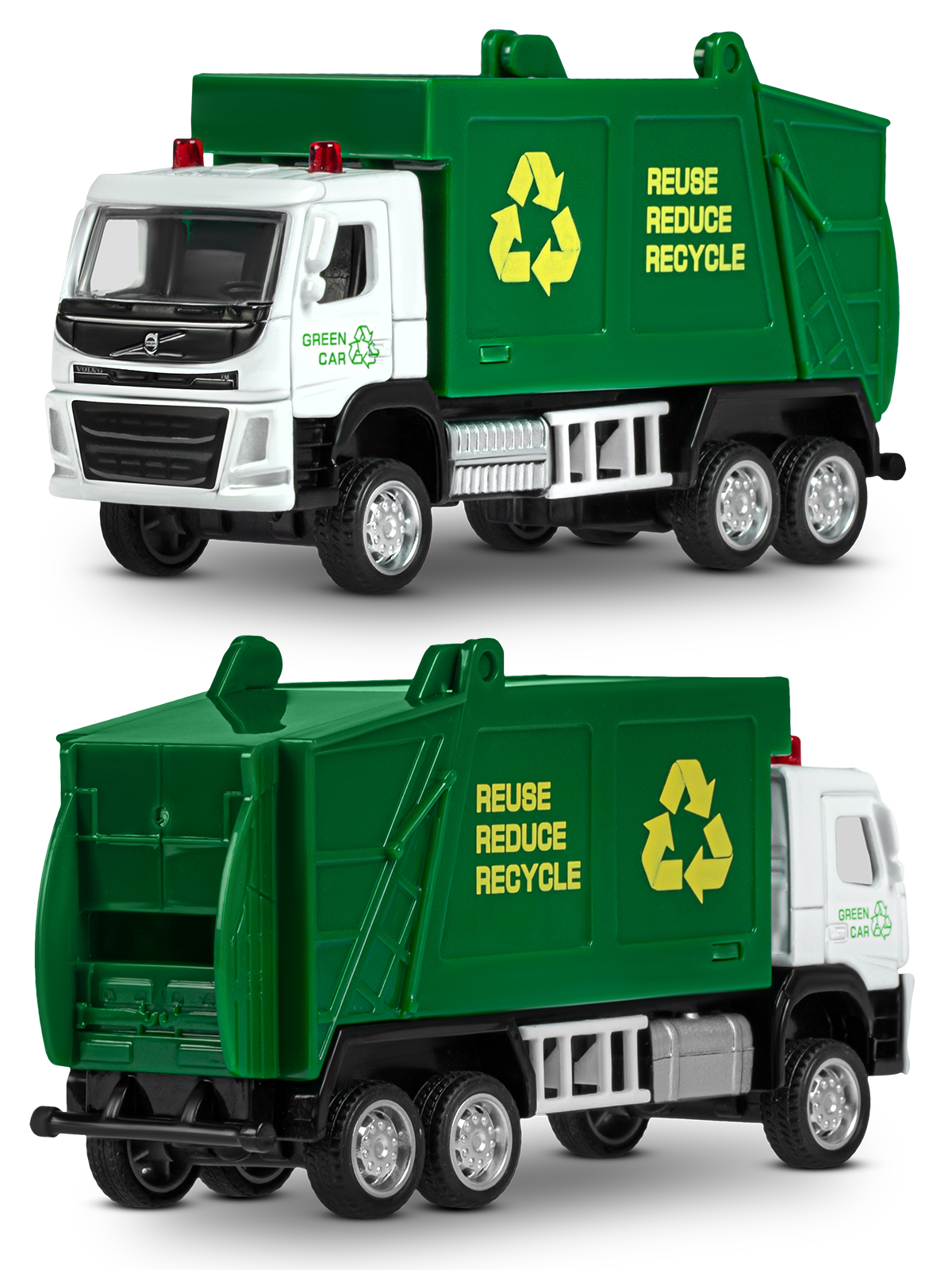 Самосвал АВТОпанорама Volvo FM 1:72 многоцветный JB1251646 - фото 8