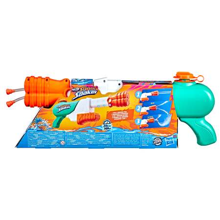 Бластер водный SUPER SOAKER Шторм 8 ГидроФрензи F38915L0