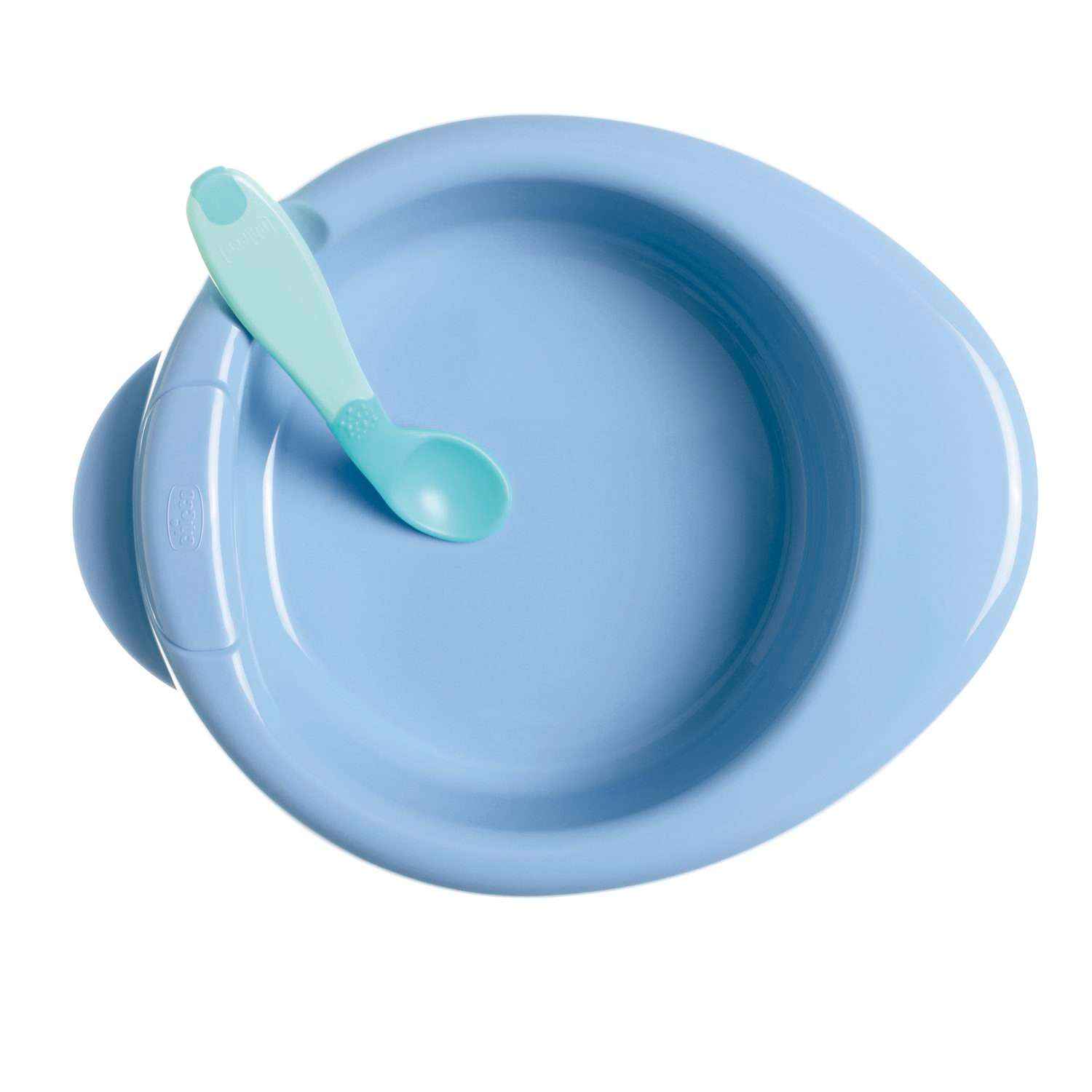 Набор детской посуды CHICCO для кормления от 6 месяцев голубой - фото 5