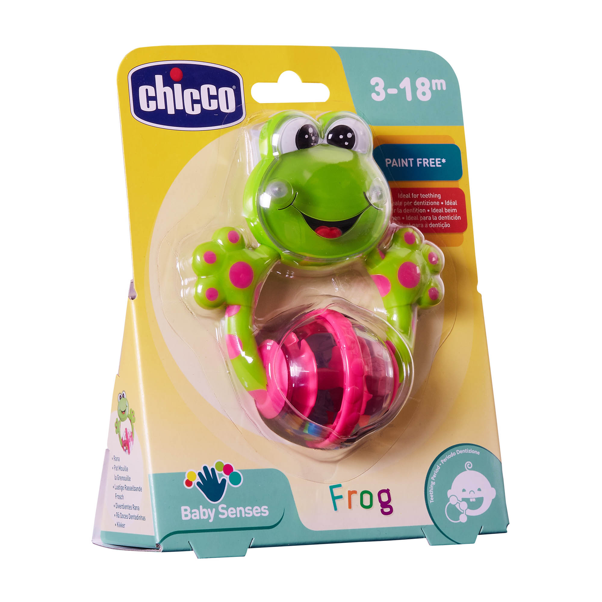 Игрушка CHICCO Погремушка Лягушка - фото 3