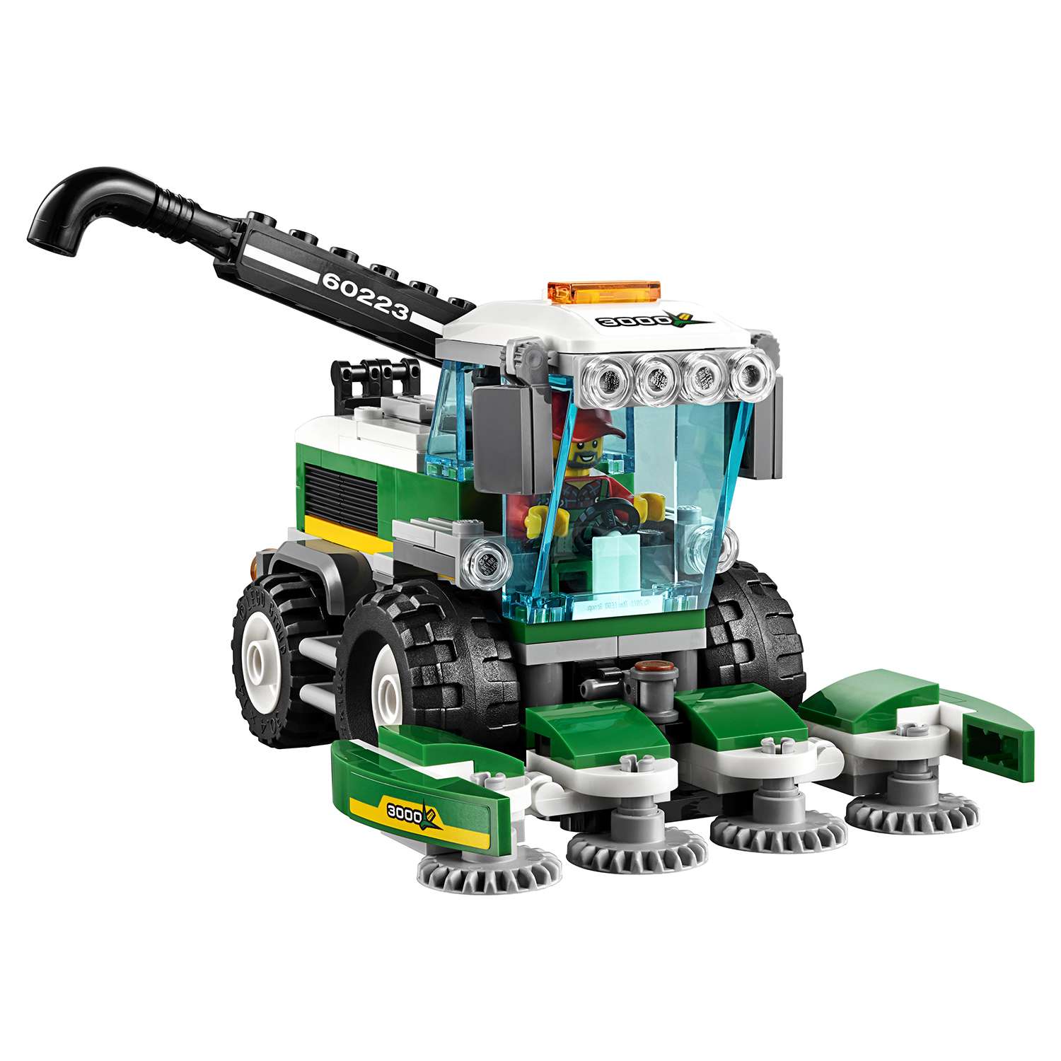 Конструктор LEGO City Great Vehicles Транспортировщик для комбайнов 60223 - фото 11