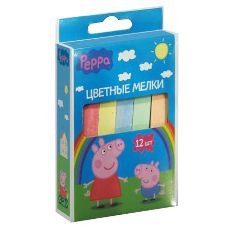 Мел сухой Intertoy 12 шт.