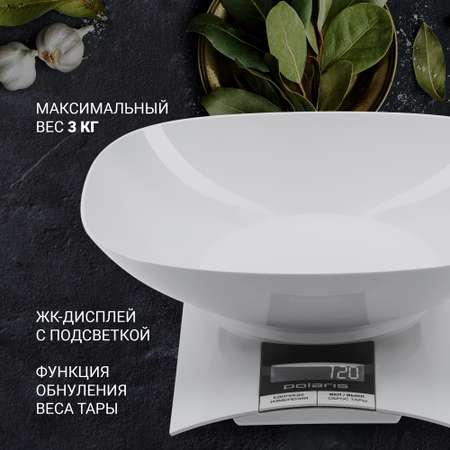 Весы кухонные Polaris PKS 0323DL