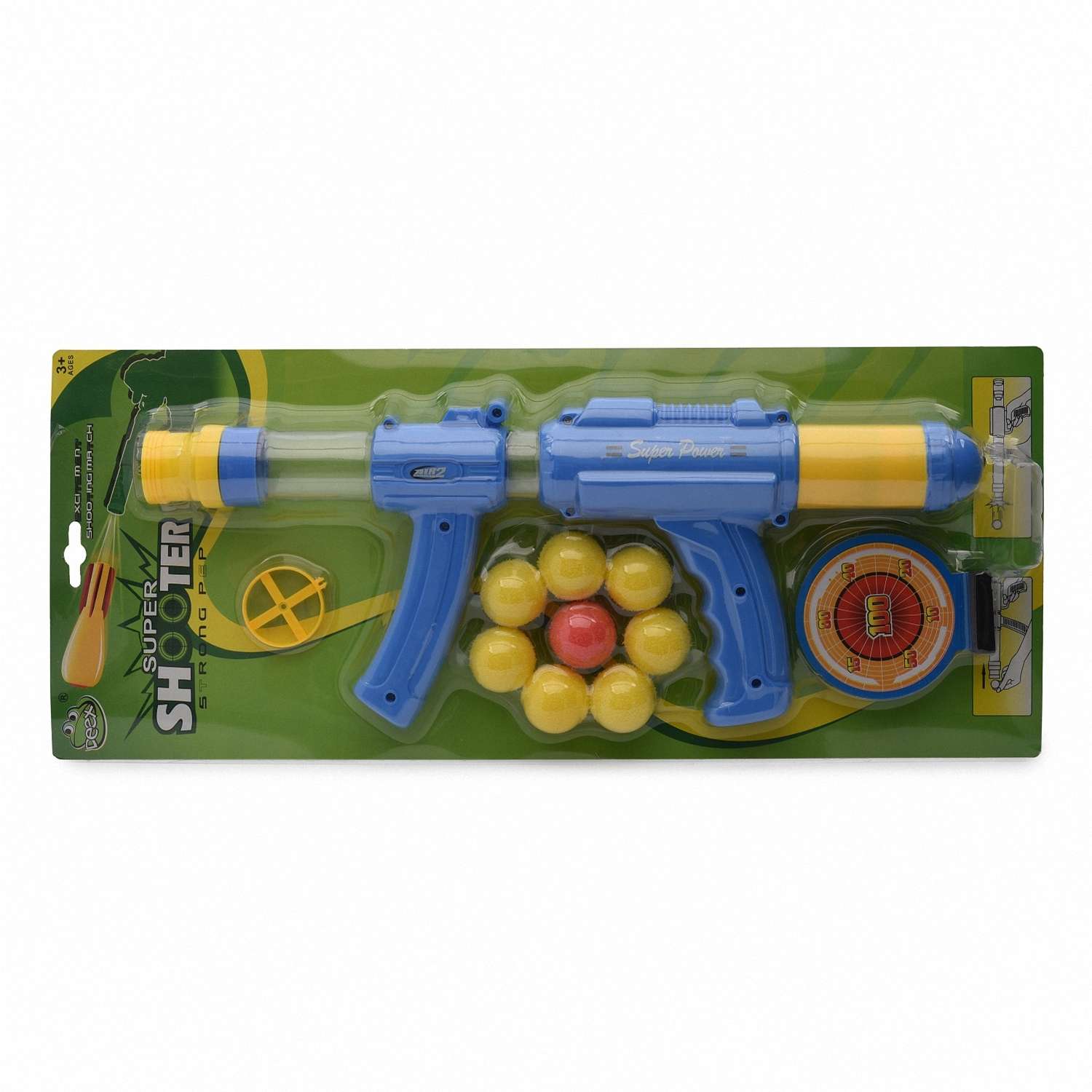 Пистолет Newsun Toys с 8 шариков DFG09007 - фото 2