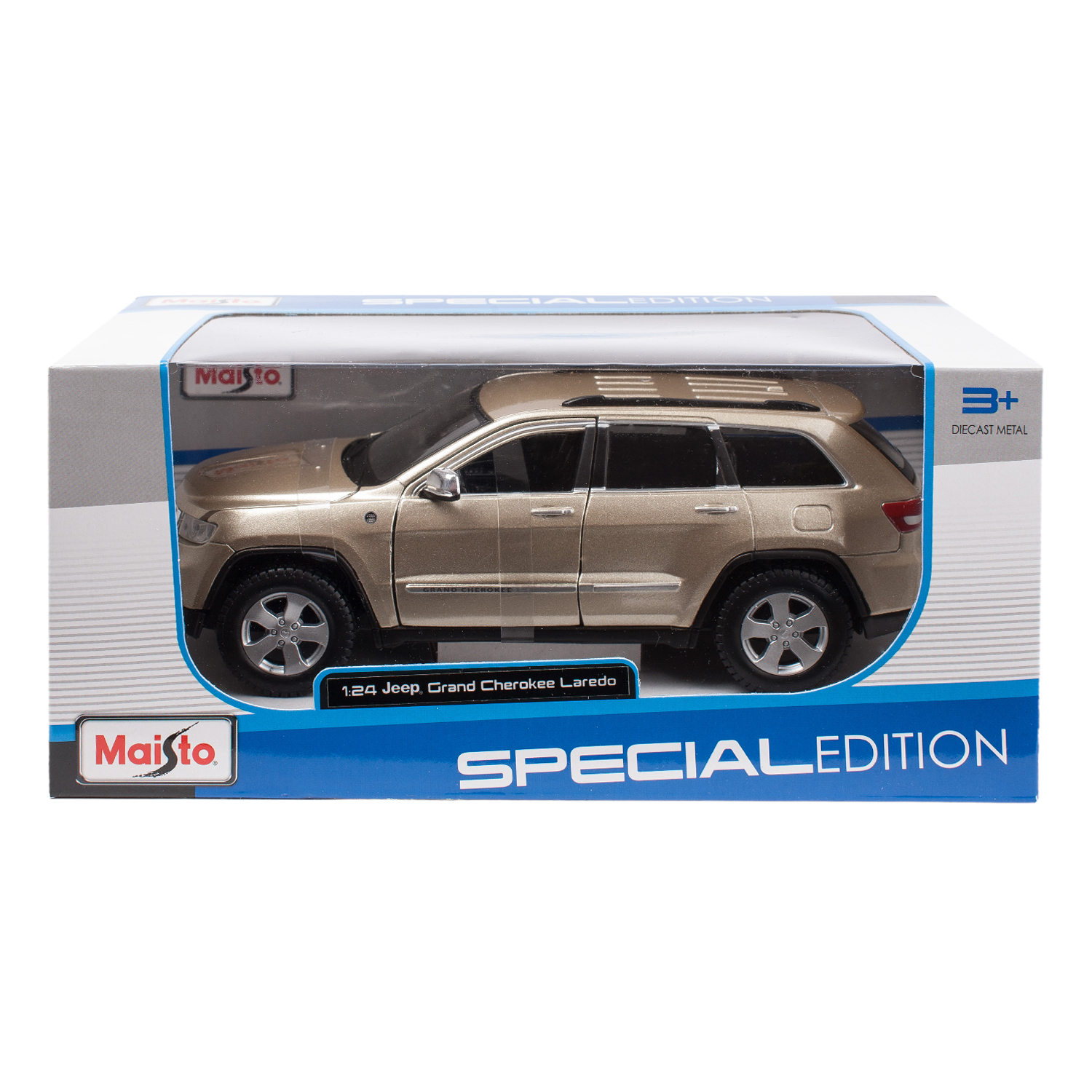 Машинка MAISTO 1:24 Jeep Grand Cherokee Laredo Золотая 31205 купить по цене  1 ₽ в интернет-магазине Детский мир