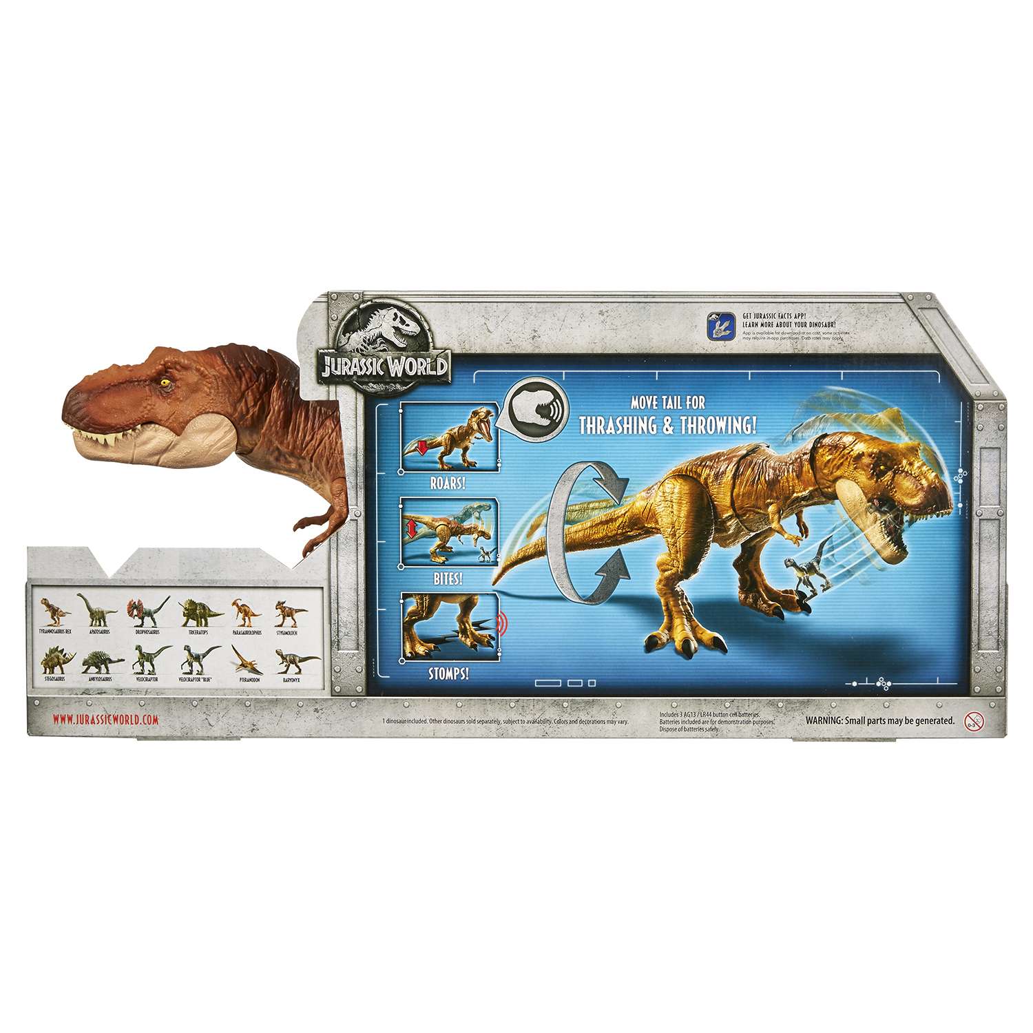 Фигурка Jurassic World Атакующий Ти-рекс - фото 5