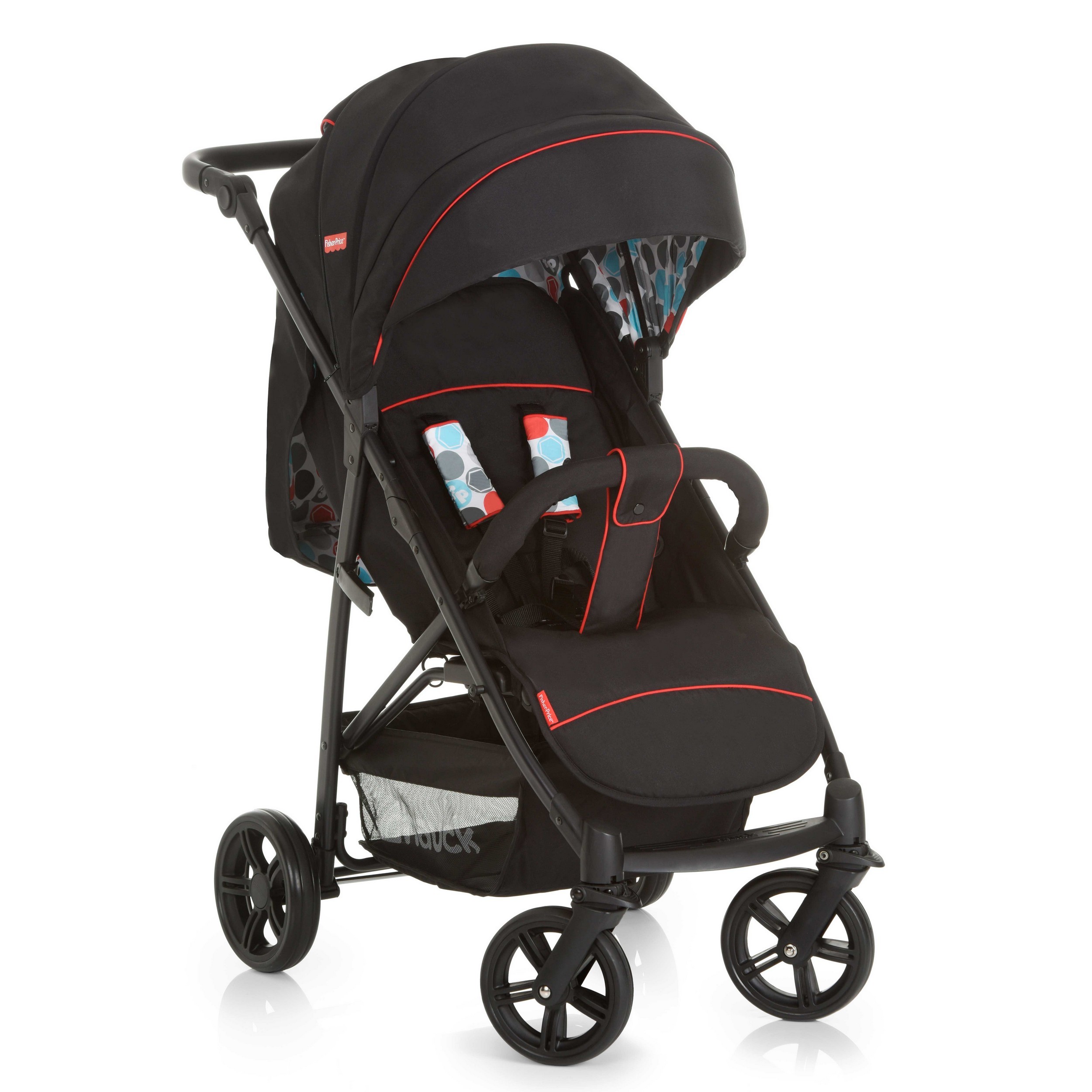 Коляска 3в1 Fisher Price Toronto 4 Trioset Gumball Black - фото 3