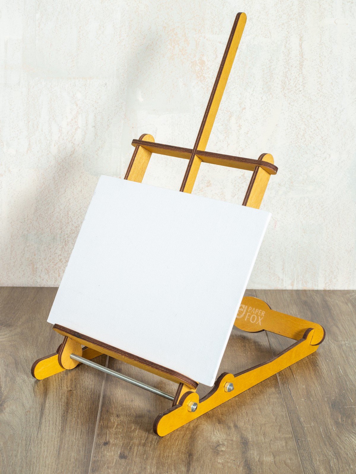 Настольный мольберт PaperFox деревянный для рисования и рукоделия бежевый - фото 1
