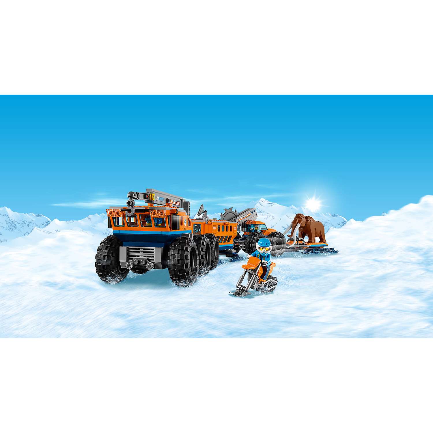 Конструктор LEGO City Arctic Expedition Передвижная арктическая база 60195 - фото 8