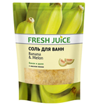 Соль для ванн Fresh Juice МП  Банан и Дыня 500г