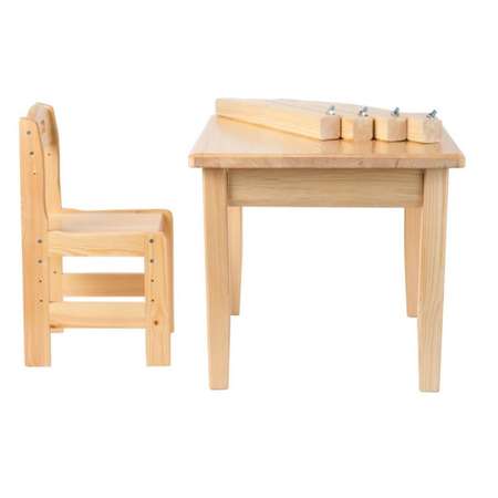 Набор мебели Мебель для дошколят стол со стульчиком регулируемый для детей от 4 до 8 лет