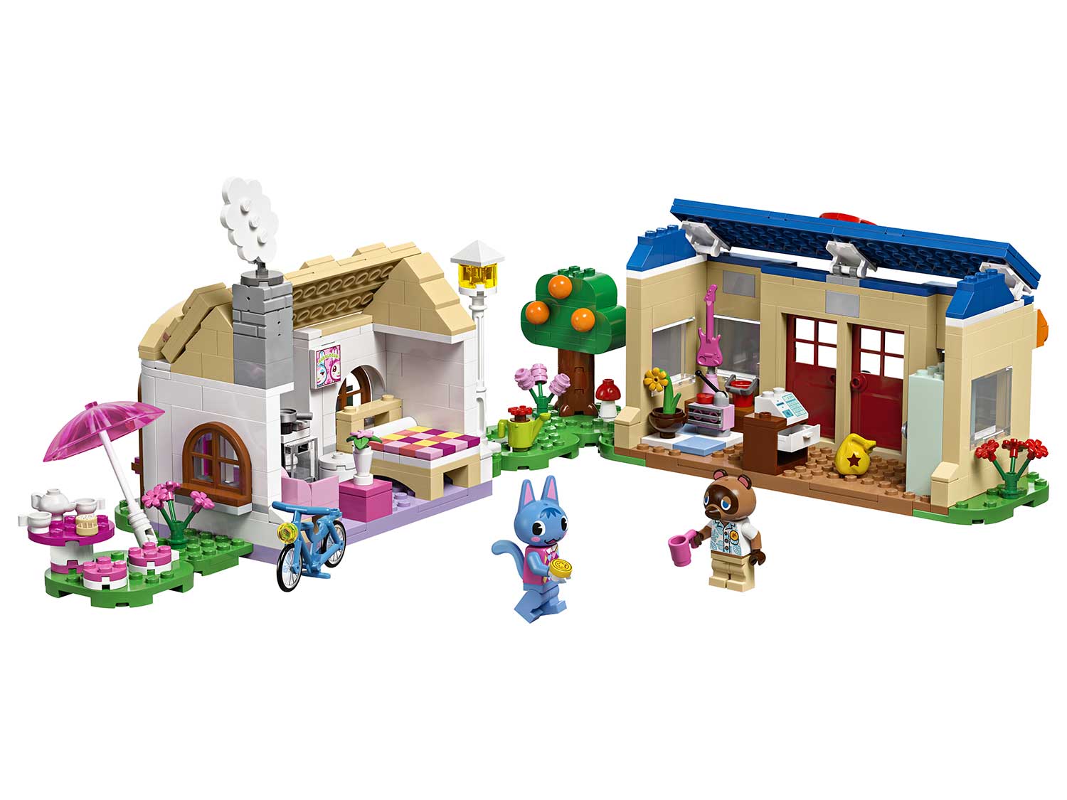 Конструктор LEGO Animal Crossing уголок Нука и дом Рози - фото 4