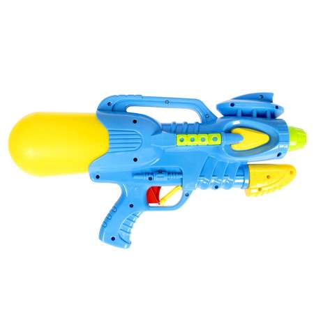 Водный пистолет BONDIBON синего цвета 53 см с помпой серия Наше лето