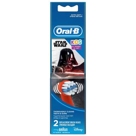 Насадки для эл.зубных щеток Oral-B Stages Power StarWars 2шт в ассортименте