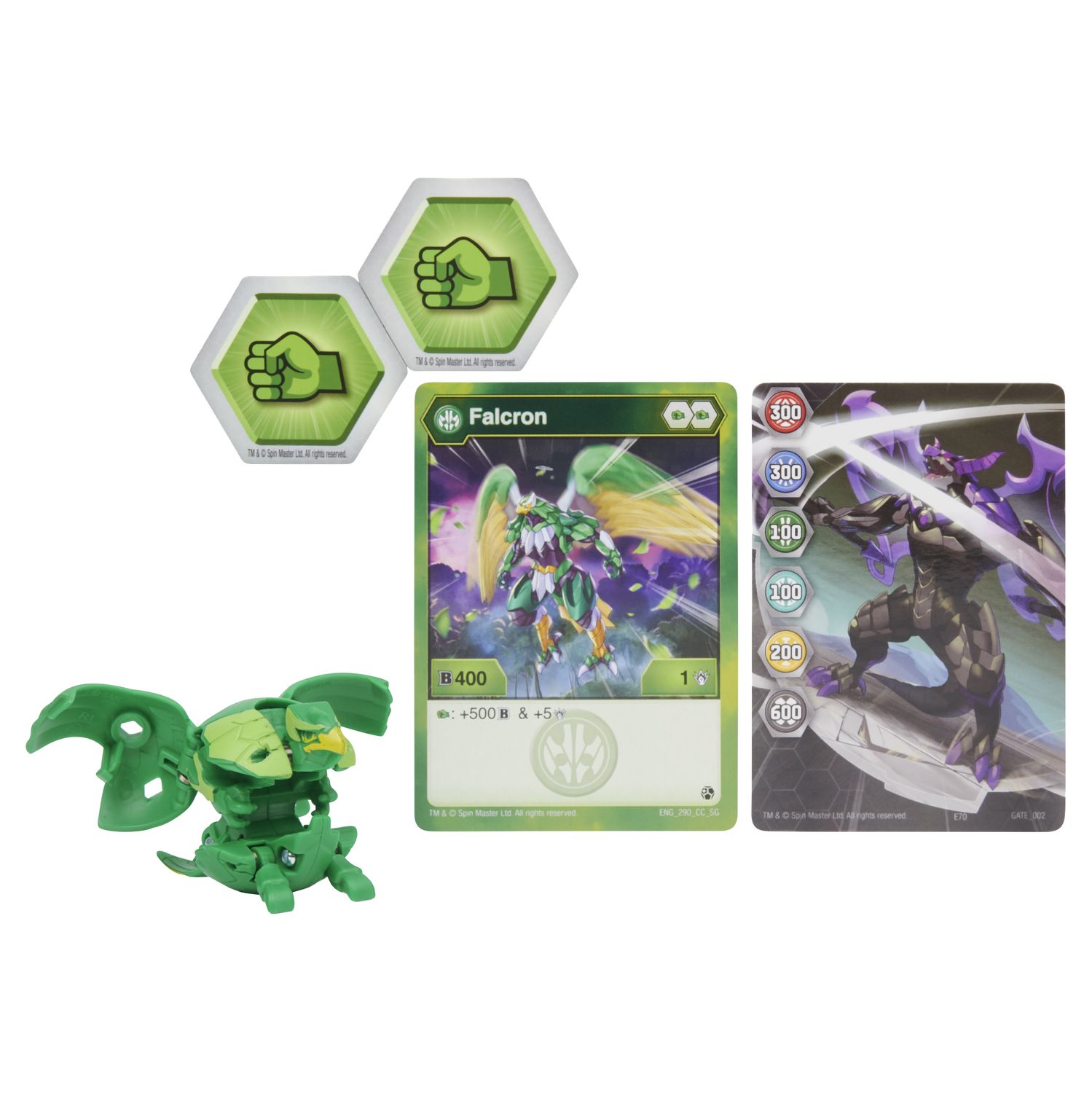 Фигурка-трансформер Bakugan S3 Horus Green 6061459/20129962 - фото 1