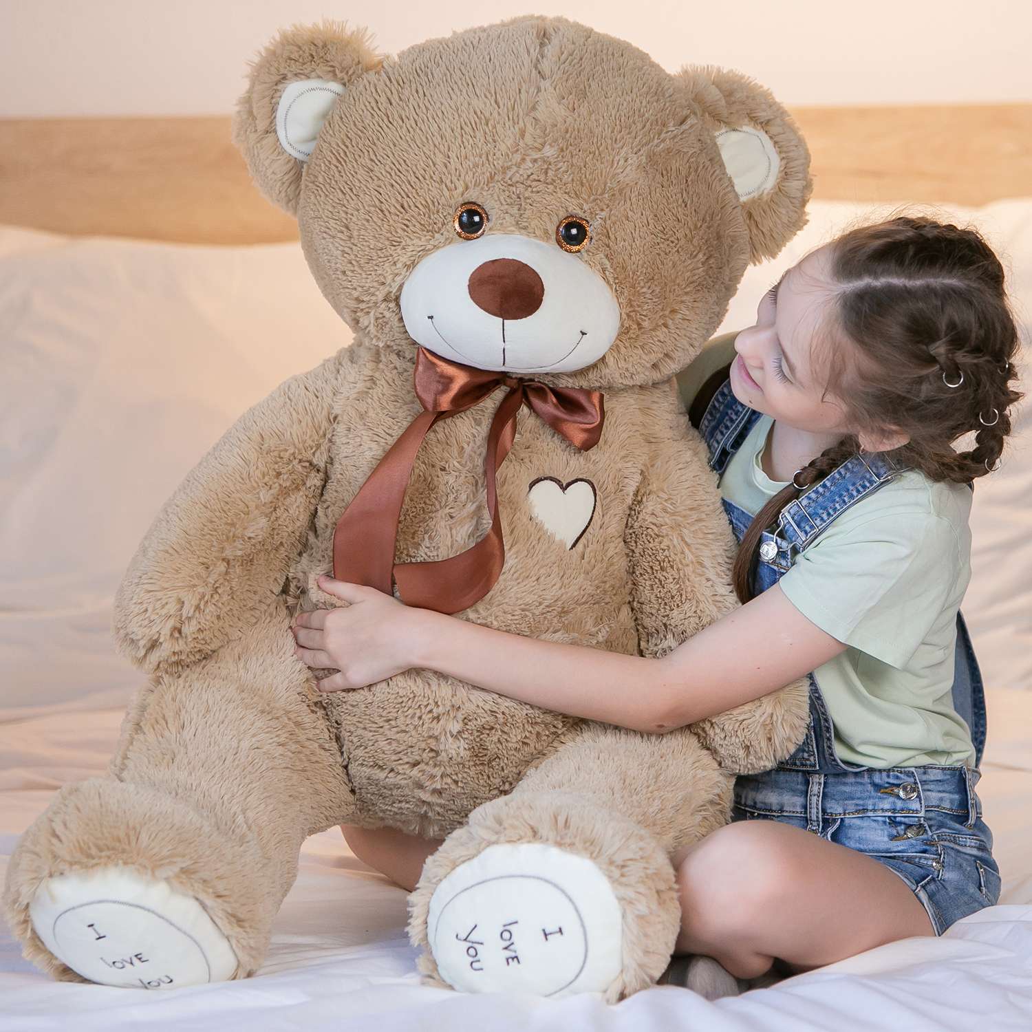 Большие мягкие медведи-игрушки купить в Москве