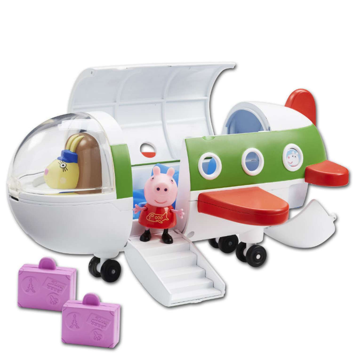 Набор игровой Свинка Пеппа Самолет с фигуркой Пеппы 31606 - фото 1