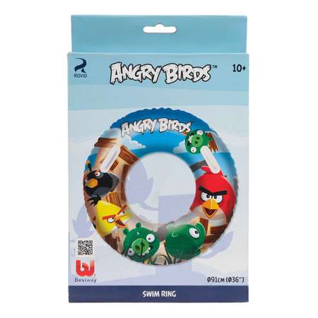 Круг надувной 91 см Bestway ANGRY BIRDS