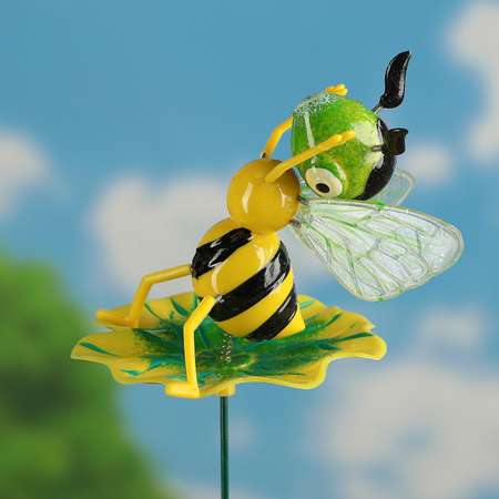 Штекер Sima-Land «Пчелка на листочке» длина 60см