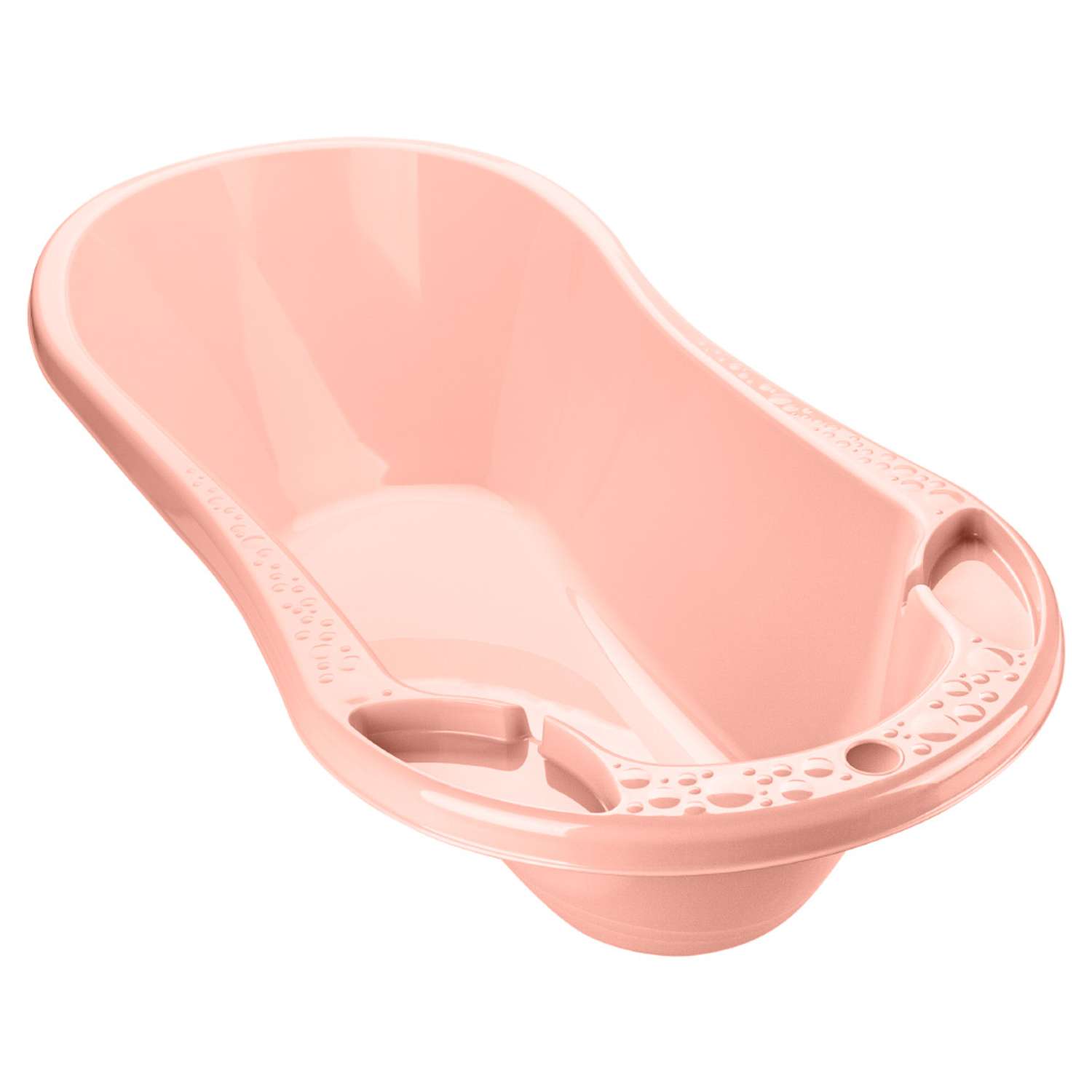 Ванна детская Пластишка с клапаном для слива воды 1000х490х305 мм 46 л светло-розовая - фото 2