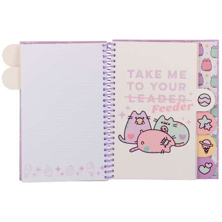 Записная книжка Pusheen 60л с 6 разделителями PUIS-UA1-5037