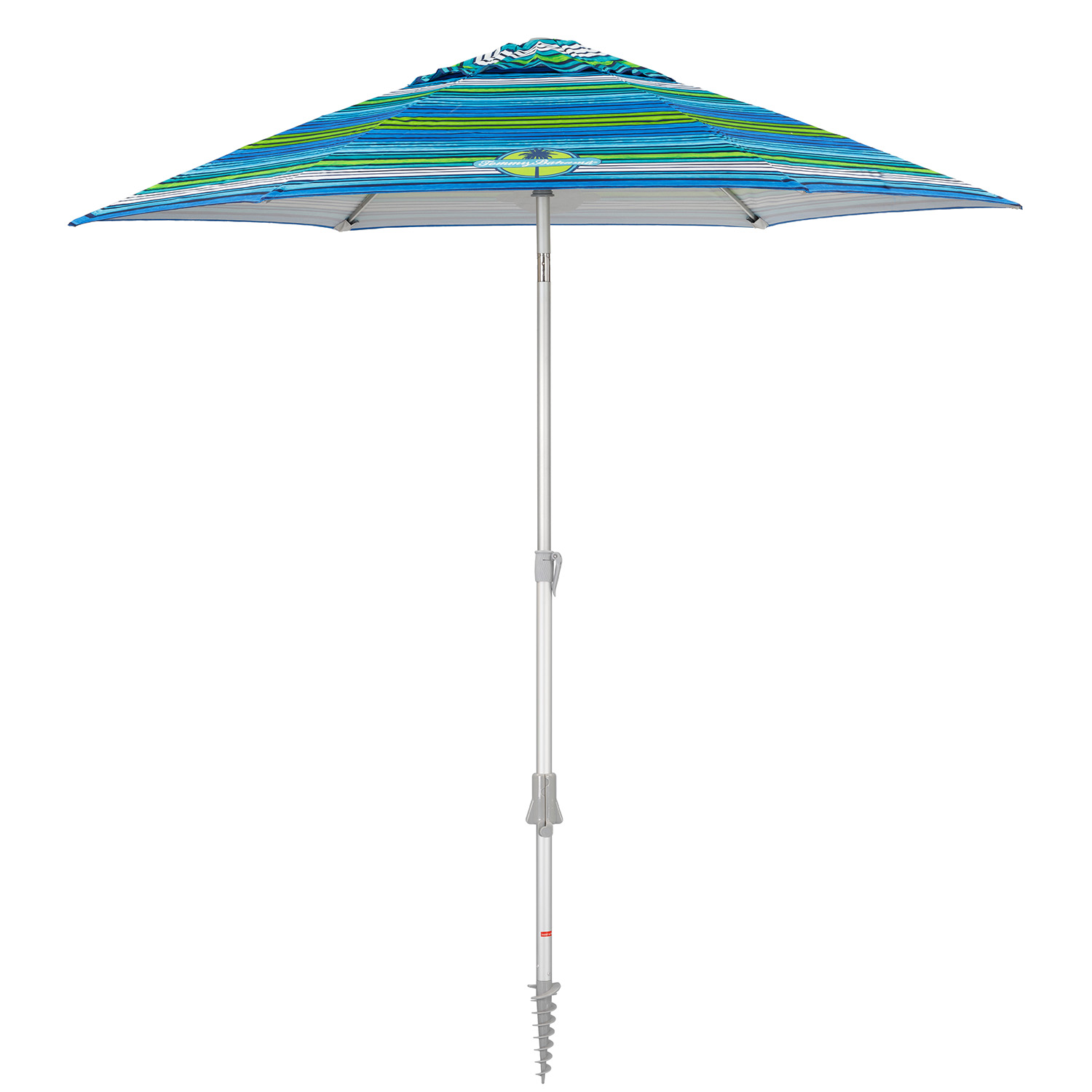 Зонт пляжный BABY STYLE большой с клапаном и наклоном 2.1 м - фото 3