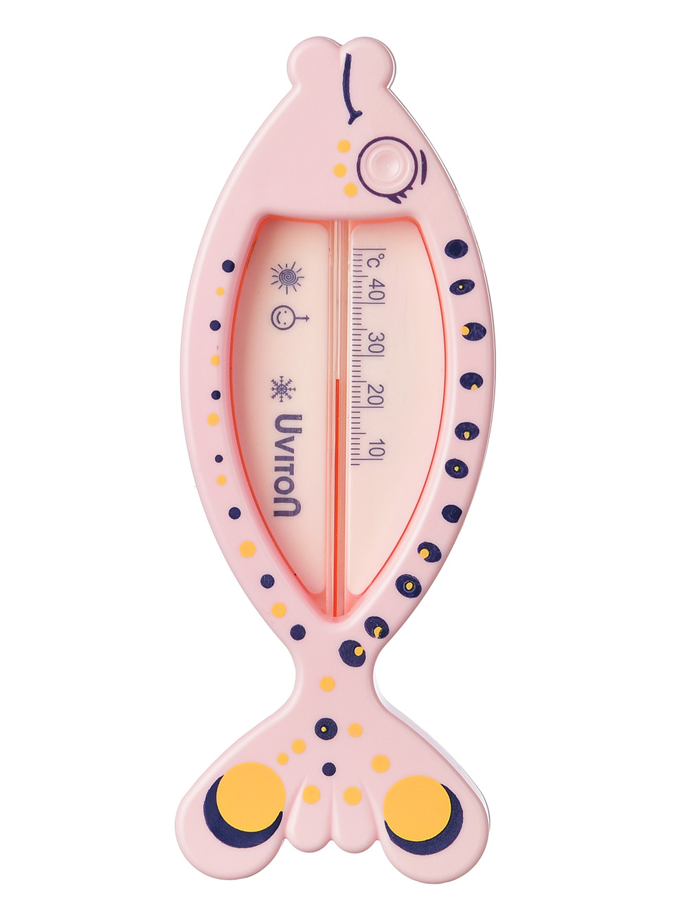 Термометр для воды Uviton Рыбка розовая - фото 1