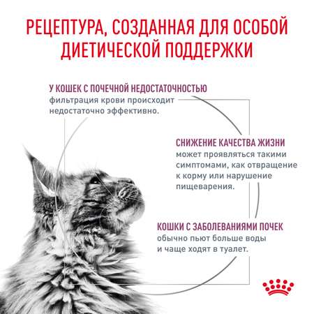 Корм для кошек ROYAL CANIN renal с рыбой 85г пауч