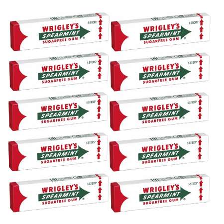 Жевательная резинка Wrigley's Spearmint 10 шт по 13г