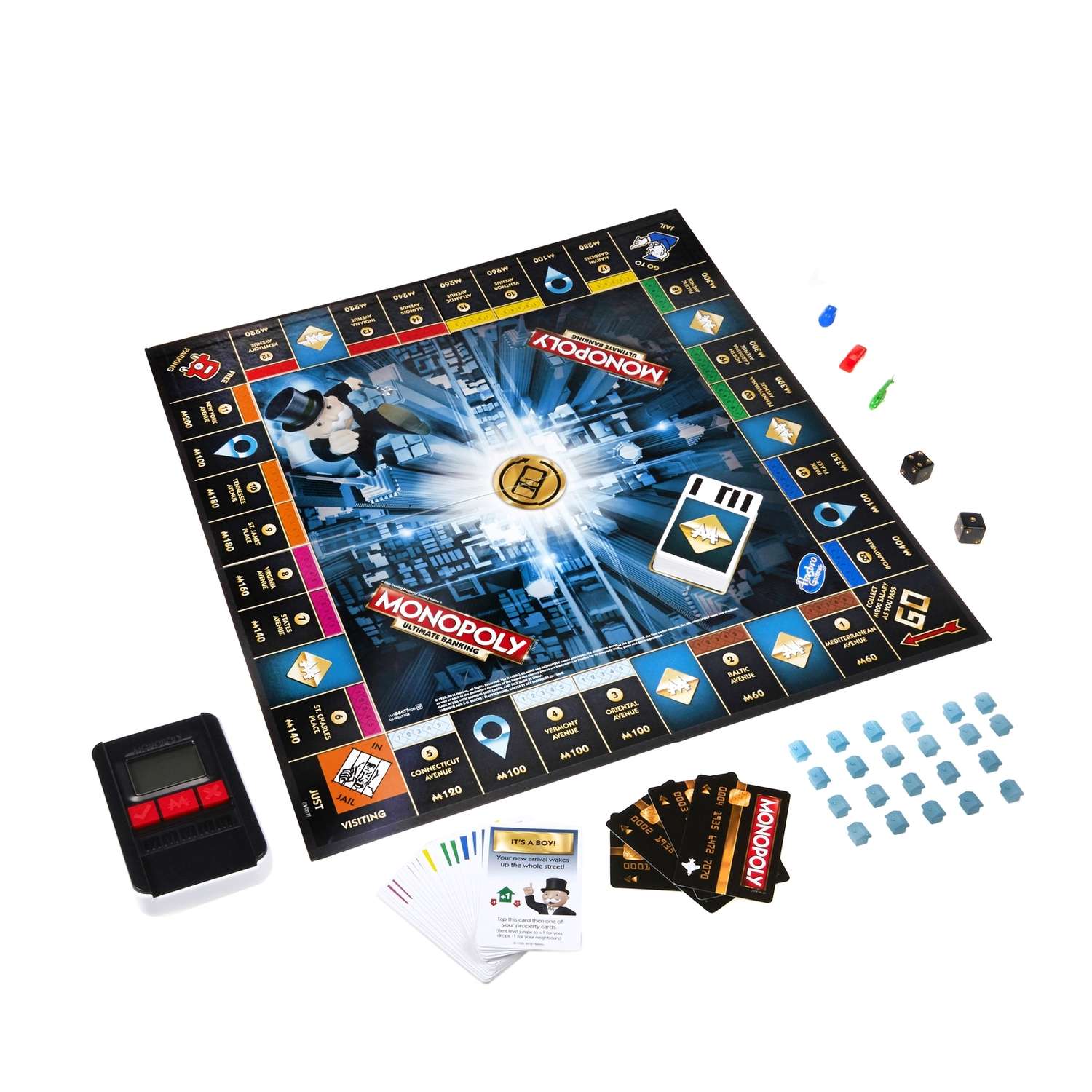 Игра настольная Monopoly с банковскими картами B6677 - фото 3
