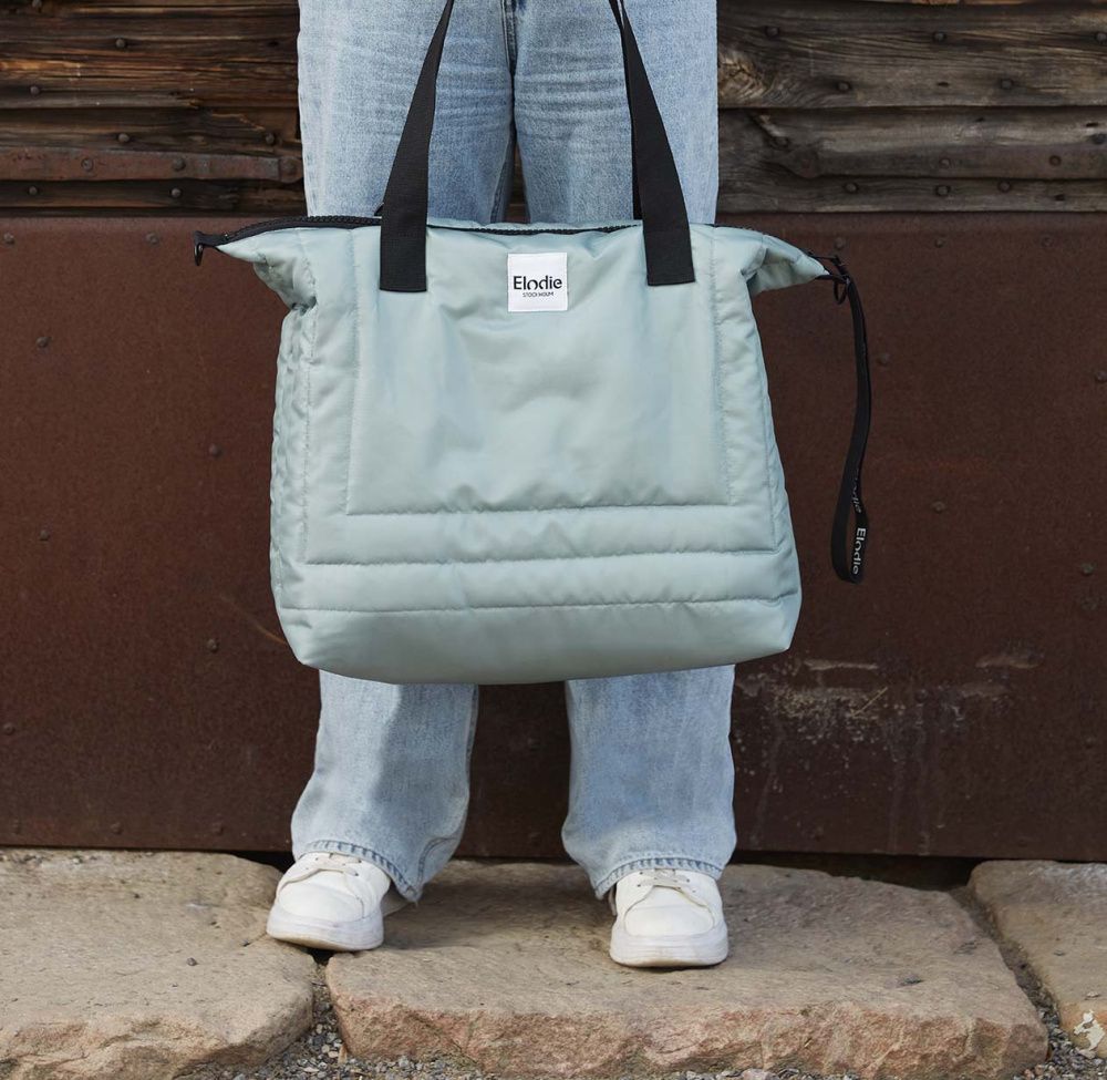 Сумка Elodie Changing Bag Quilted Pebble Green 50670157193NA - фото 2