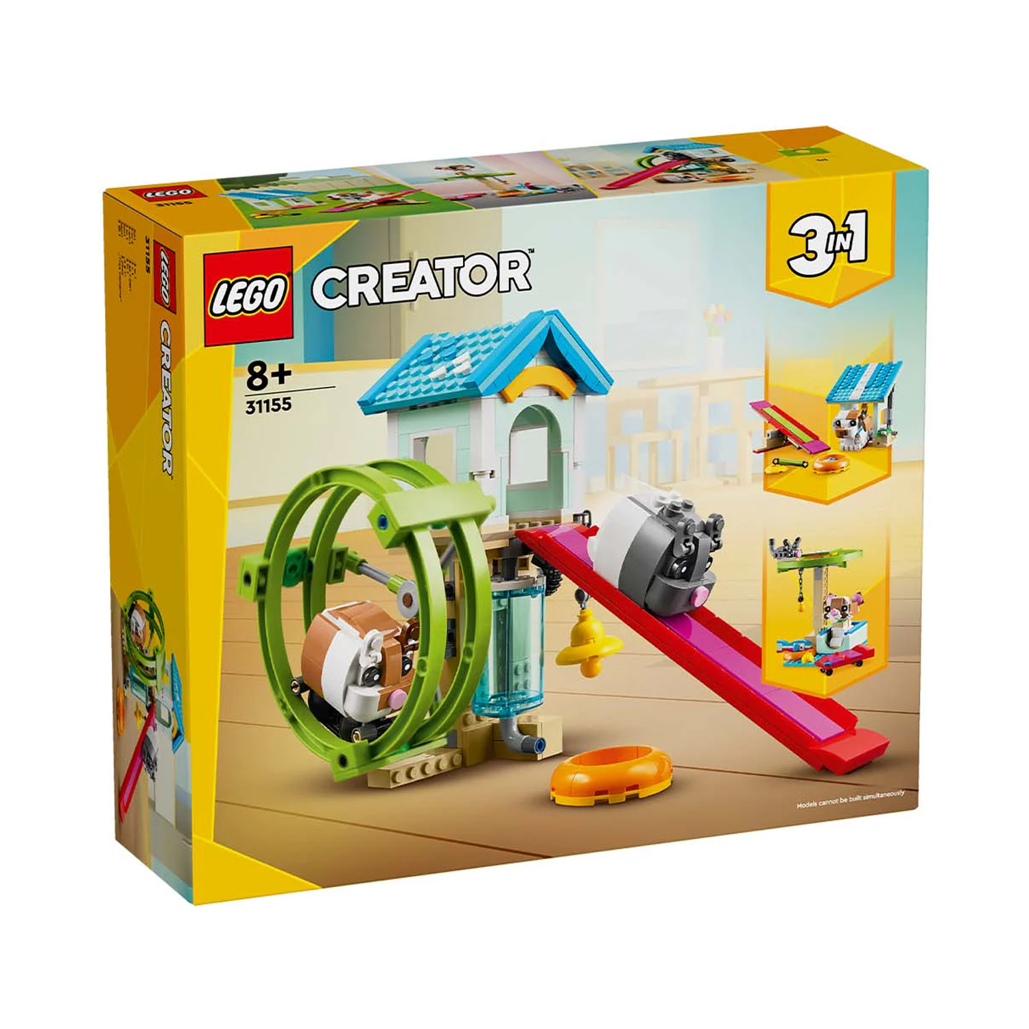 Конструктор детский LEGO Creator 3-in-1 Колесо хомяка - фото 11