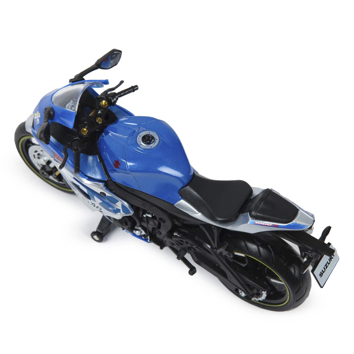 Мотоцикл Mobicaro 1:12 Suzuki GSX R1000R Синий 644104(E) 644104(E) - фото 7