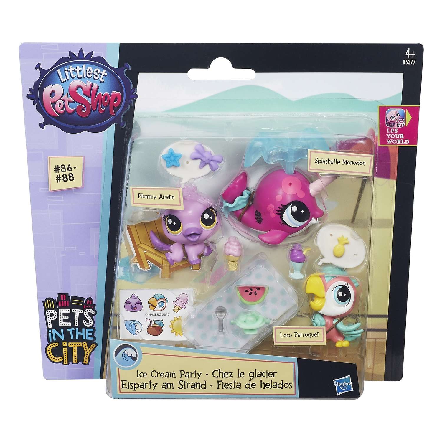 Игровой набор Littlest Pet Shop Зверюшки-модницы в ассортименте - фото 8