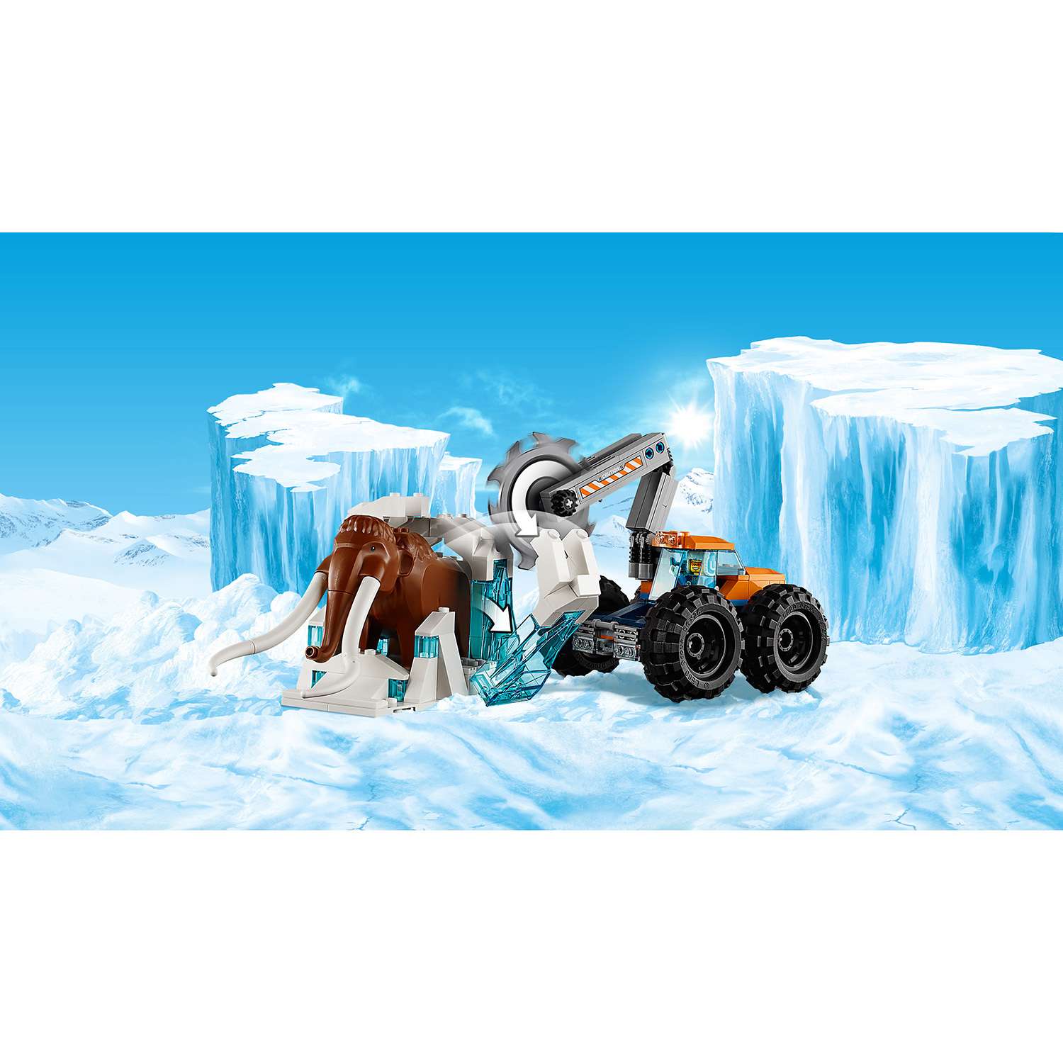 Конструктор LEGO City Arctic Expedition Передвижная арктическая база 60195 - фото 7