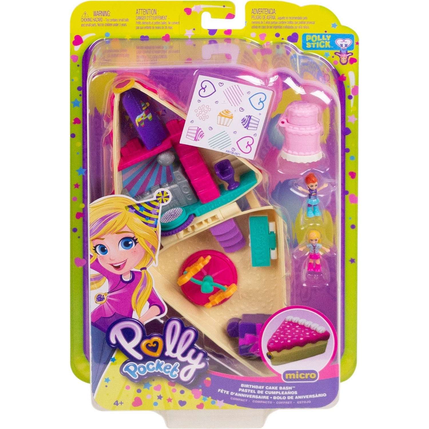 Набор игровой POLLY POCKET Торт ко Дню рождения GFM49 FRY35 - фото 2