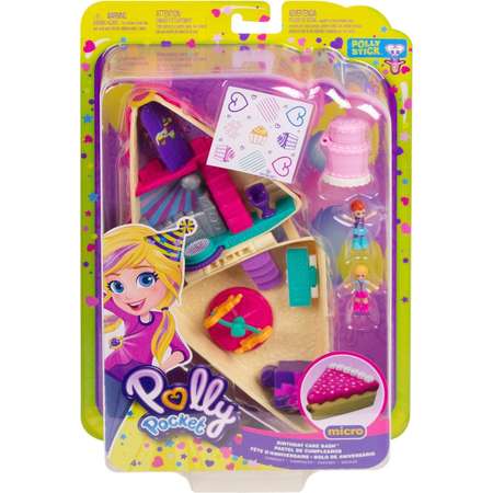 Набор игровой POLLY POCKET Торт ко Дню рождения GFM49