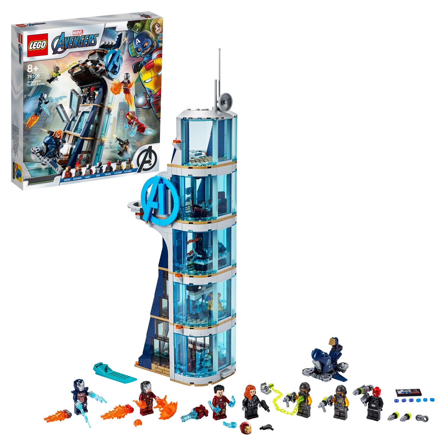 Конструктор LEGO Super Heroes Битва за башню Мстителей 76166 - фото 1