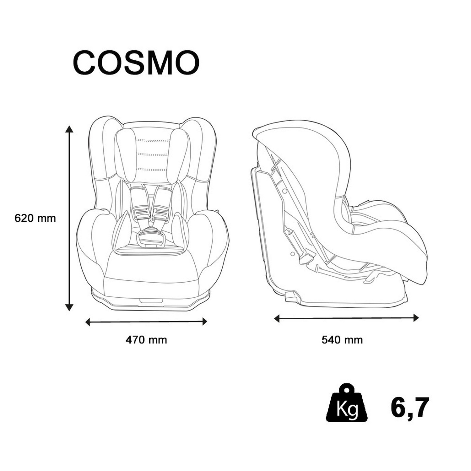 Автокресло Nania Cosmo SP Racing Red - фото 10