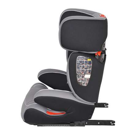 Автокресло Actrum K-70 Apollo Isofix Черный-Серый