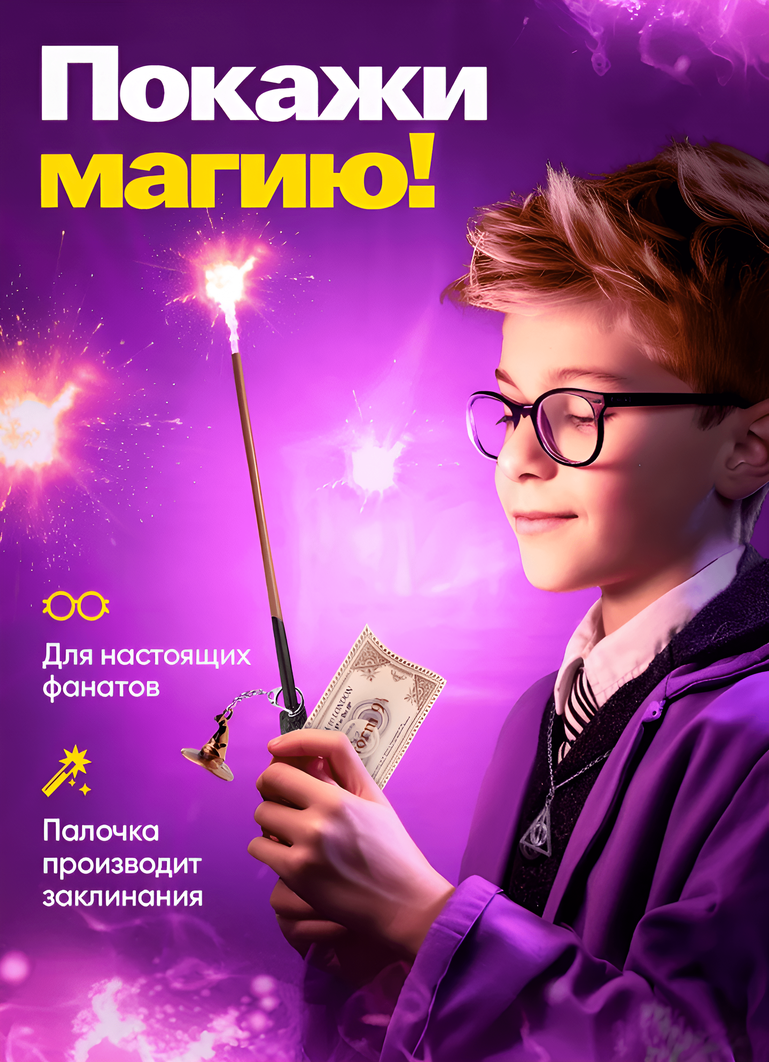 Волшебная палочка Harry Potter Magic Waind - фото 2