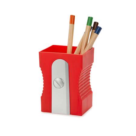 Подставка Balvi Sharpener красная