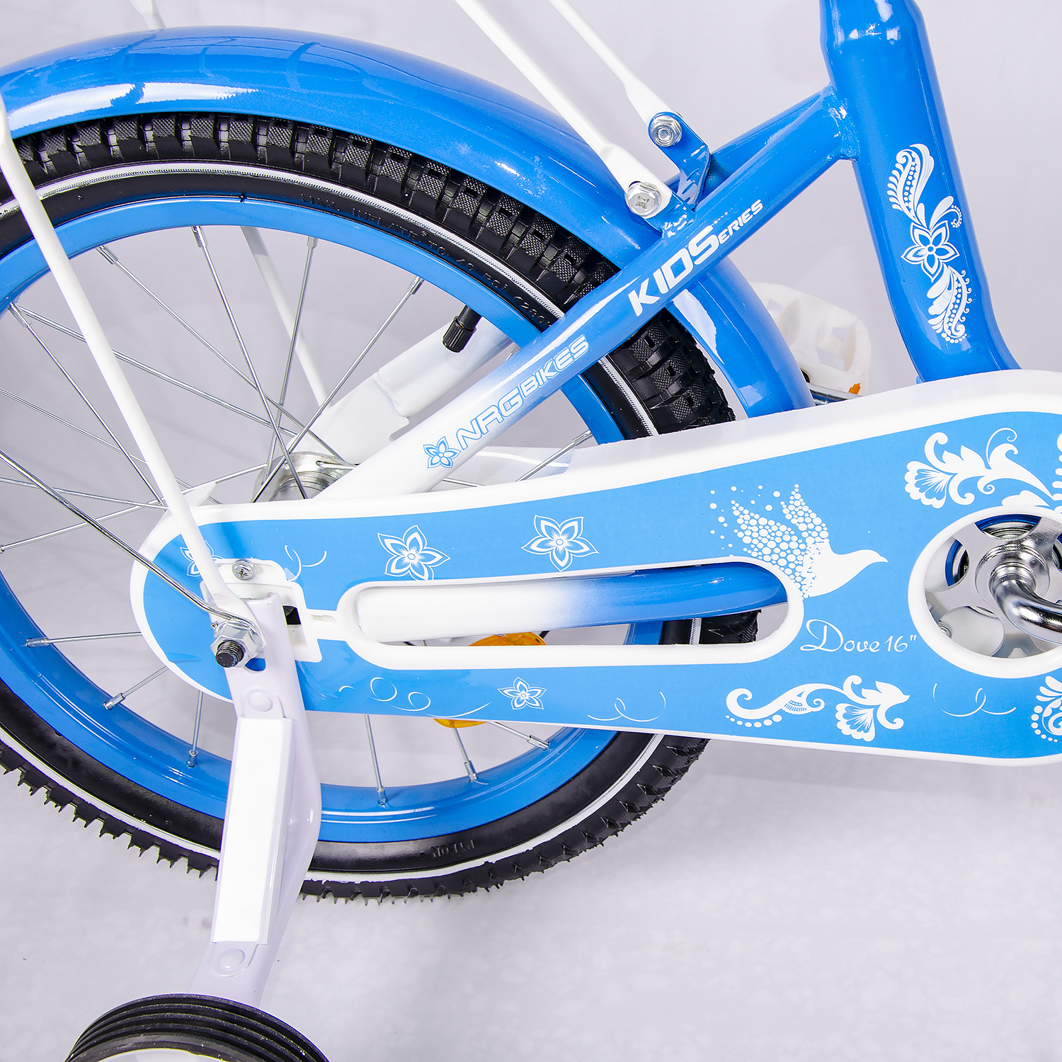 Велосипед NRG BIKES DOVE 16 blue-white - фото 8