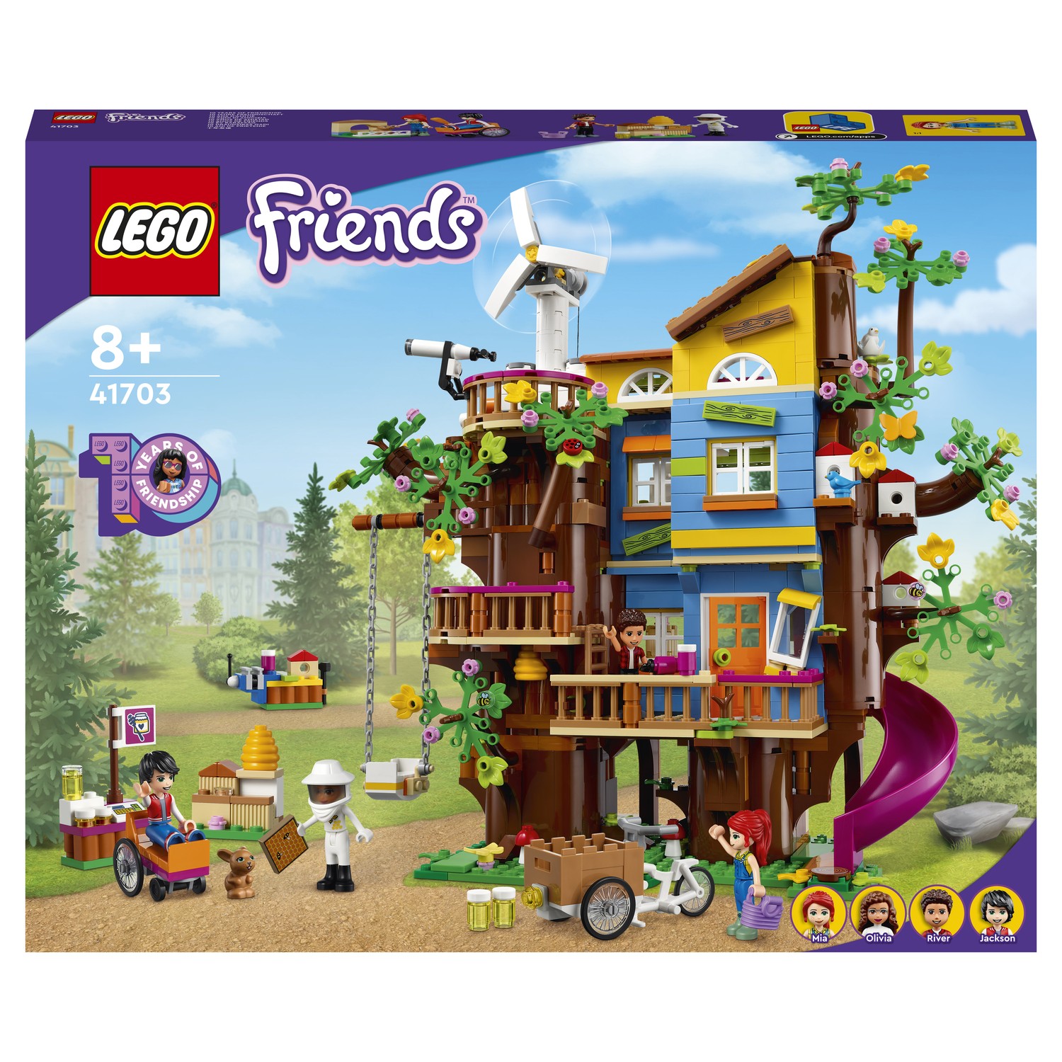 Конструктор LEGO Friends Дом друзей на дереве 41703 купить по цене 7999 ₽ в  интернет-магазине Детский мир