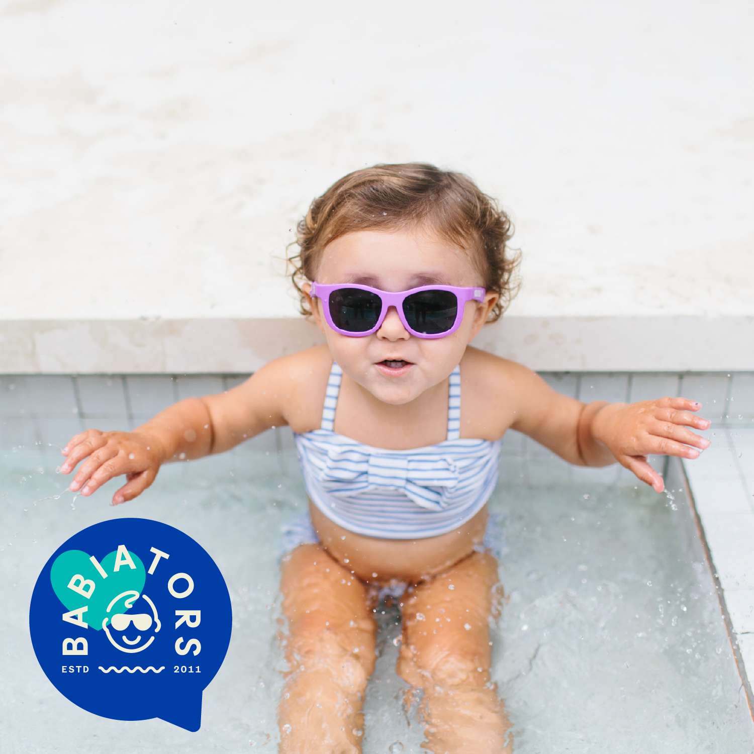 Детские солнцезащитные очки Babiators Navigator Крошка сирень 6+ лет NAV-043 - фото 10