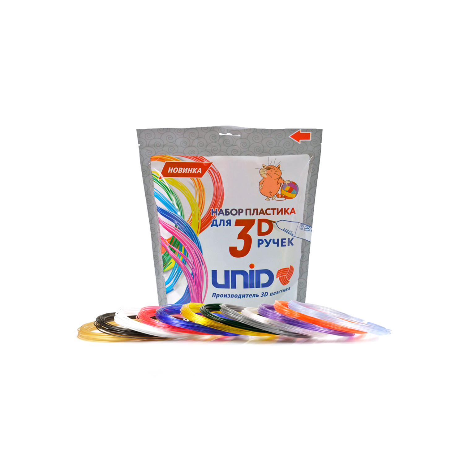 Пластик для 3д ручки UNID PRO12 - фото 1